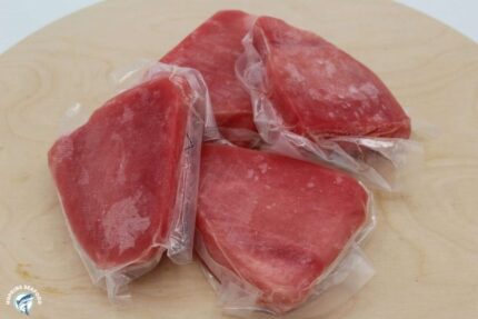 Frozen Ahi Tuna Steaks – 10 Lbs. Case