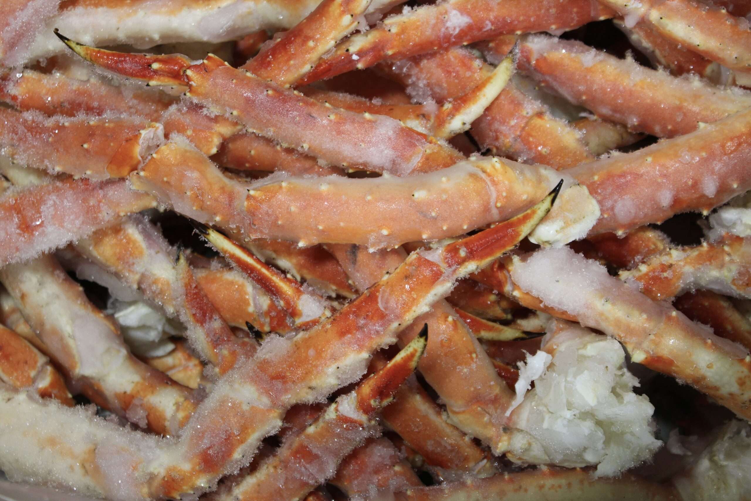 Frozen Red King Crab Legs - 10 Lbs. Case