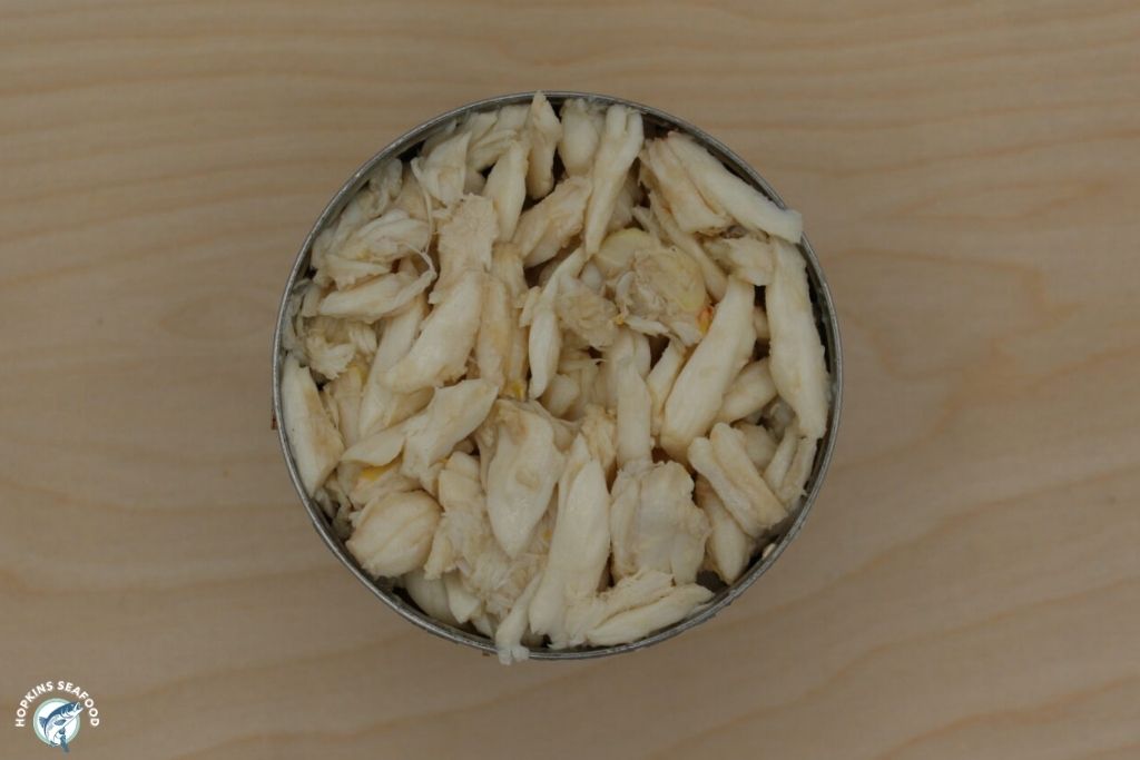 Pasteurized Indonesian Super Lump Crab Meat - 1 Lbs. Can
