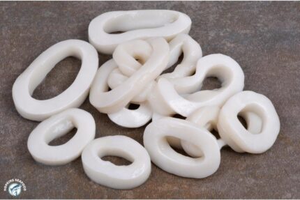Frozen Squid / Calamari – Raw Rings – 1 Lbs. Bag