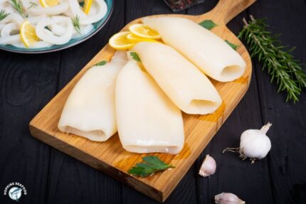 Frozen Squid / Calamari – Large Rings (Bos’n Brand) – 20 Lbs. Case